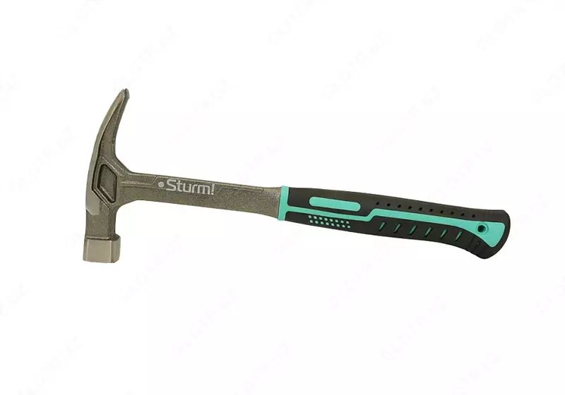 1010-73-800 Молоток-гвоздодер Sturm 800г. цельнокованный