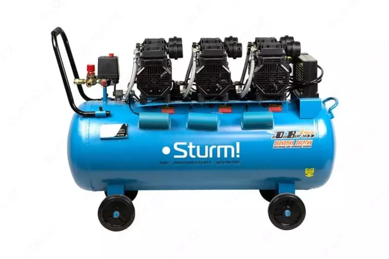 AC936100OLE Компрессор воздуш.безмасл.бесшумн. 3х1500Вт