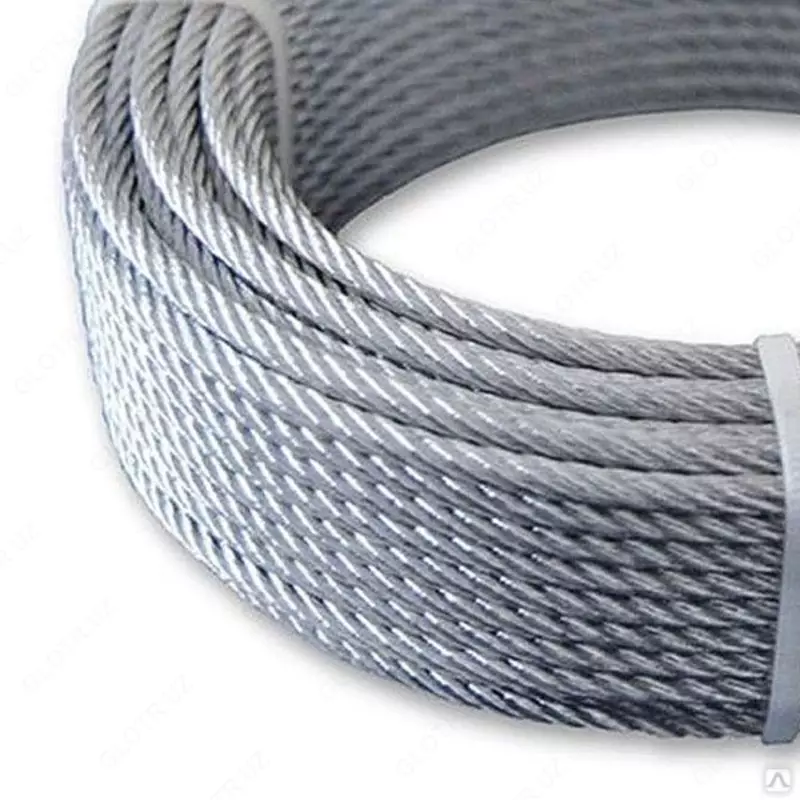 Канат/трос стальной ГОСТ, DIN, EN, ПВХ