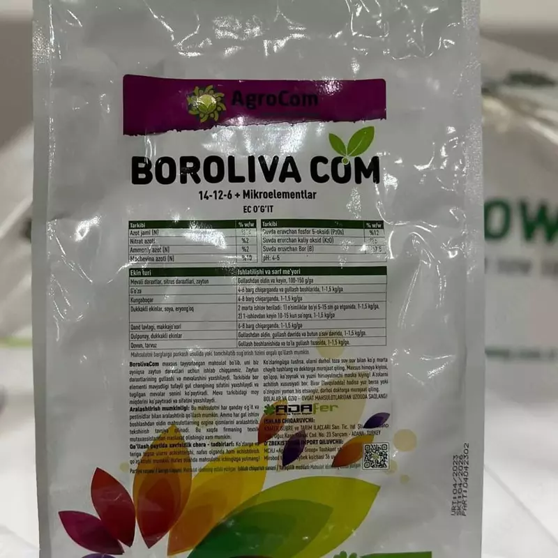 Organo-mineral mikroelementlar "Growway" Boroliva Com 14-12-6 - 120 000 so'm