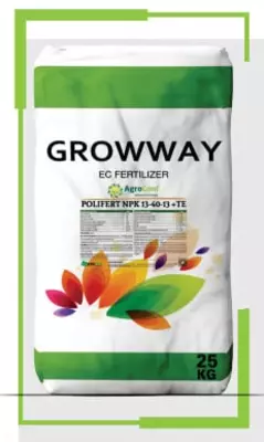 Органо-минеральное удобрение "Growway" Рolifert Npk 3-11-38+TE (25 кг)