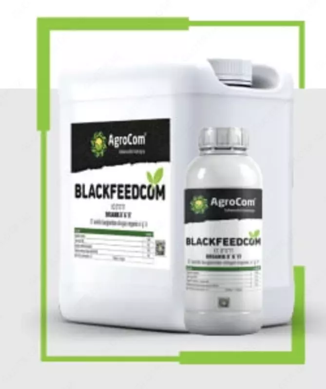 Органическое удобрение "AgroCom" Blackfeed Com