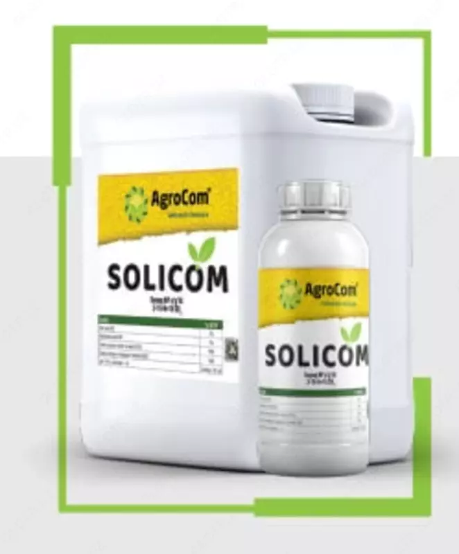 Органическое удобрение "AgroCom" Solicom 3-15-0+15 SO3 NP+S