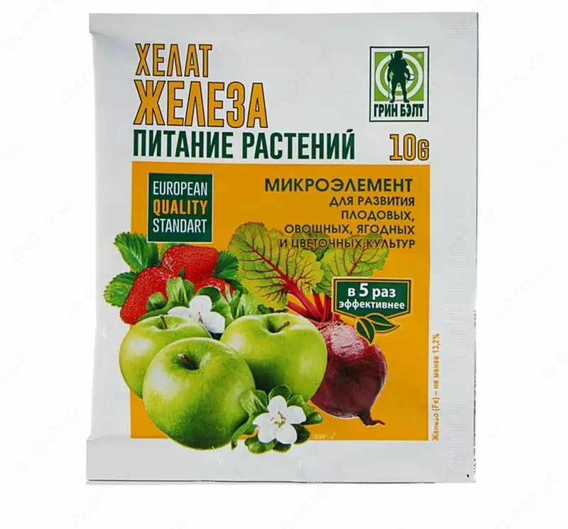 Хелатное удобрение железа OligoCom Fe 13%