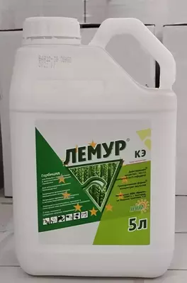  LEMUR gerbitsidi 4% em.k. 1.0 - 1.5 - 2.0 l/ga (5 l) Vengriya - 