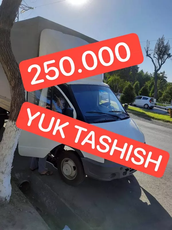 Yuk tashish Uzbekiston boylab - 80 000 so'mdan