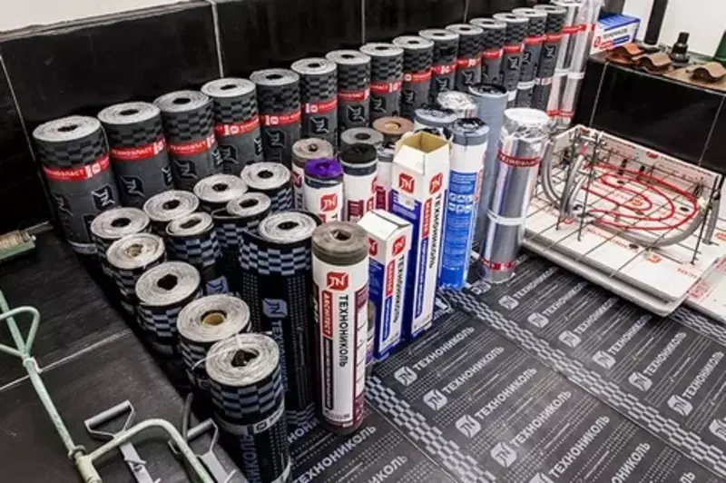 Гидроизоляция для кровли и фундамента Технониколь (изол)