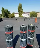 Рулонная гидроизоляция кровли Технониколь (монтаж)
