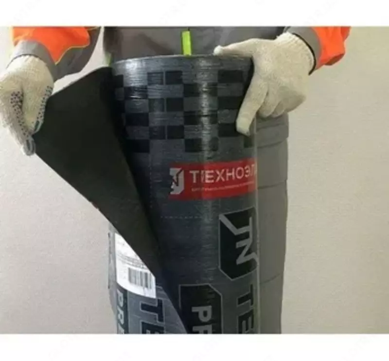  Рулонная гидроизоляция кровли Технониколь (монтаж) Только в розницу