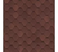 ТЕХНОНИКОЛЬ Гибкая черепица Самба (50 лет) Рубин