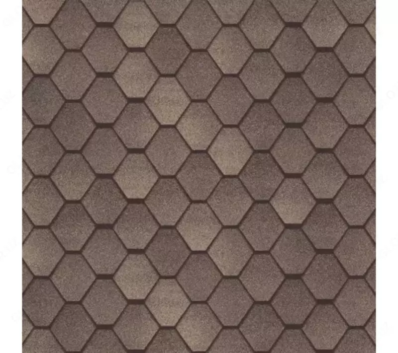 ТЕХНОНИКОЛЬ Двухслойная гибкая черепица Вестерн (55 лет) Прерия