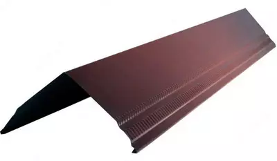 Планка примыкания 3 м коричневая