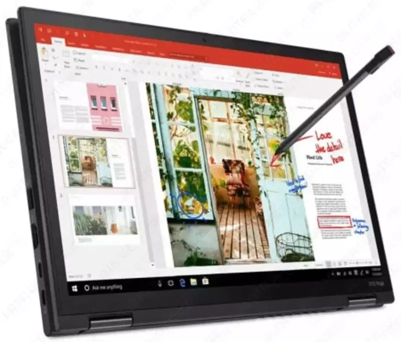 Noutbuk 13.3" "Lenovo" Thinkpad X13 Yoga G2 T (Art. - 20W8002KRT) Qora Chakana savdo