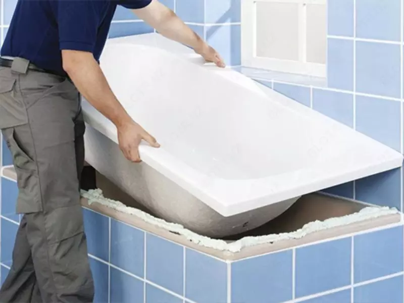 Установка ванны - от 300 000 сум