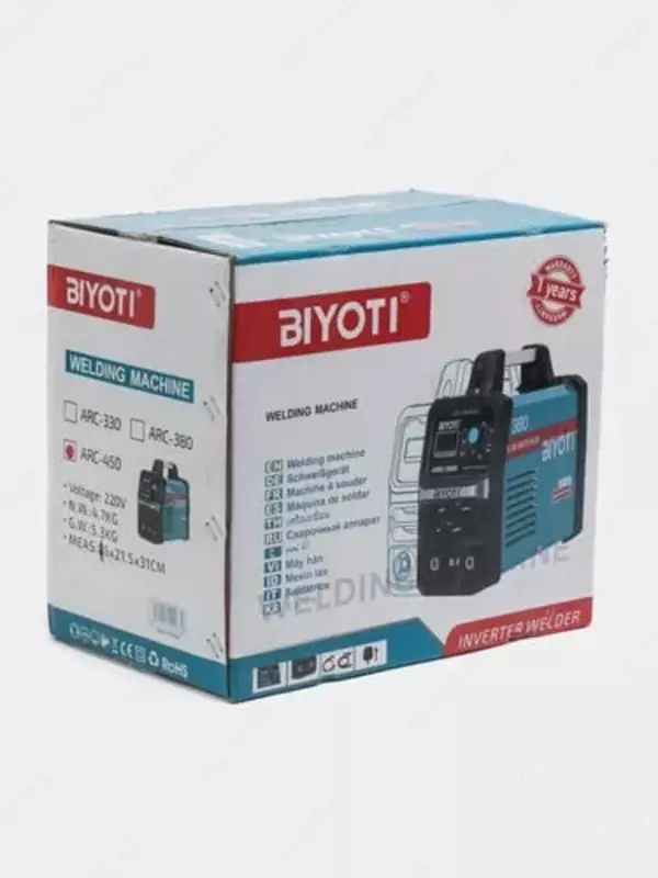 Ubay Tools - Инверторный сварочный аппарат Biyoti BYT-ARC450