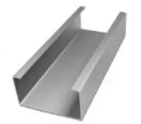 C shaklidagi galvanizli Profil 60x40x10x3000 mm