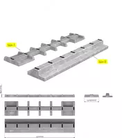 СБОРНЫЕ ЖЕЛЕЗОБЕТОННЫЕ ШПАЛОЛЕЖНИ ТИП ШЛ