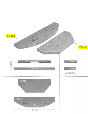 TEMIR-BETON QARSHI OG'IRLIK BLOKLARI