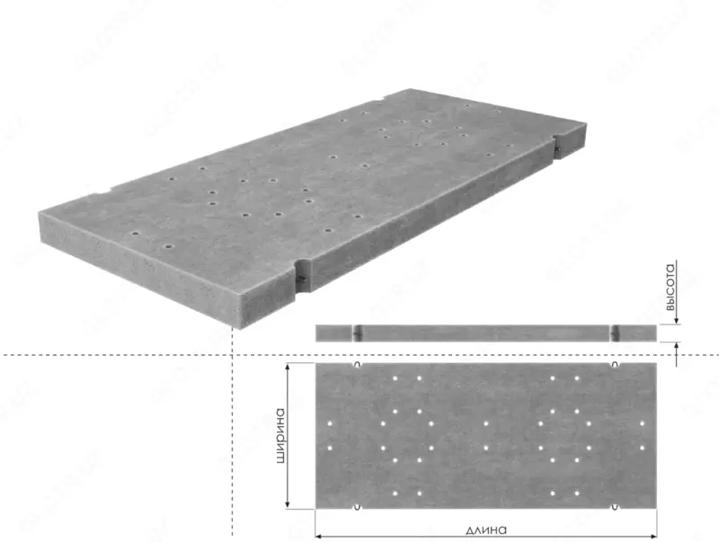 ПЛИТЫ ПОДСТАНЦИЙ НСП-3
