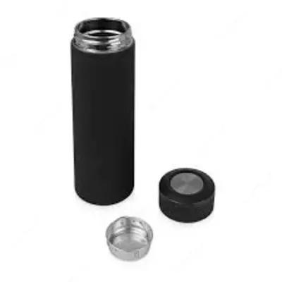 Термос soft touch с логотипом. Нанесение логотипа на термос Только оптом