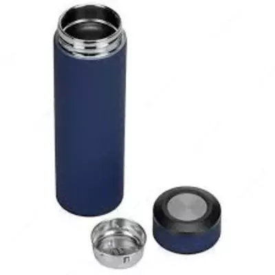 Термос soft touch с логотипом. Нанесение логотипа на термос BMIX