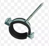 Хомут для труб с трифоном (с шурупом) ∅ 148-155 мм 51/2"