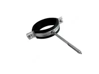 Хомут для труб с трифоном (с шурупом) ∅ 56-63 мм 2"