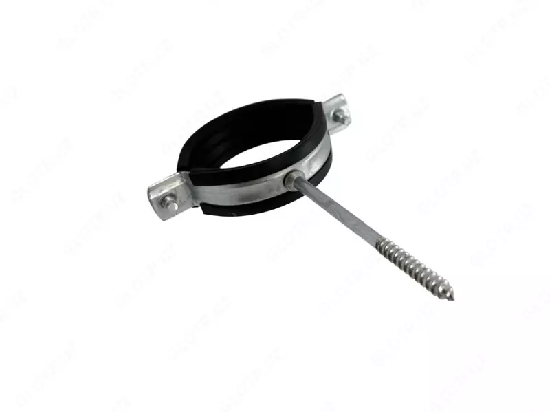 Хомут для труб с трифоном (с шурупом) ∅ 48-52 мм 11/2"