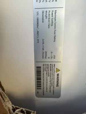 Солнечная панель (солнечный модуль) - 2 751 542.9 сум / кВт