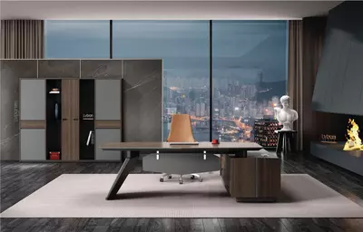 Стол для руководителя W-2432 от Bravo mebel