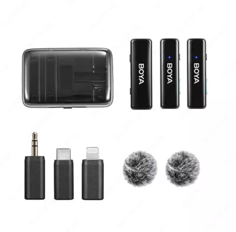 BOYALINK — это беспроводная микрофонная система с двумя каналами 2.4G - 1 016 874.6 сум