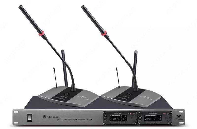 Конференц-система беспроводная 2-канальная KX-D812