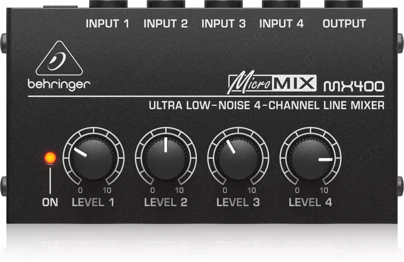 МИКШЕРНЫЙ ПУЛЬТ BEHRINGER MX-400