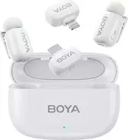 Конденсаторный микрофон Boya Mini Всенаправленный Портативный для Смартфона/Камеры/Компьютера с Шумоподавлением