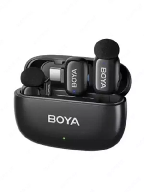 Конденсаторный микрофон Boya Mini Всенаправленный Портативный для Смартфона/Камеры/Компьютера с Шумоподавлением - 895 000 сум
