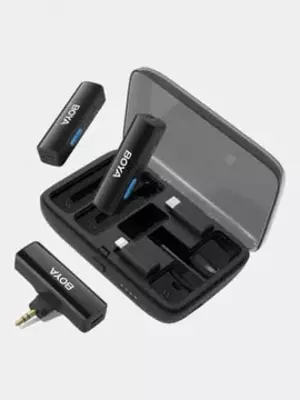 Универсальный двойной беспроводной микрофон Boya Boyalink - 1 230 000 сум / шт