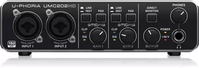 Звуковое устройство BEHRINGER U-PHORIA UMC202HD - 1 620 000 сум / шт