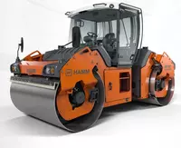 Тандемный дорожный каток с вибрирующим  и осциллирующим вальцом "HAMM" HD+146у1 (Германия) 13 тонн