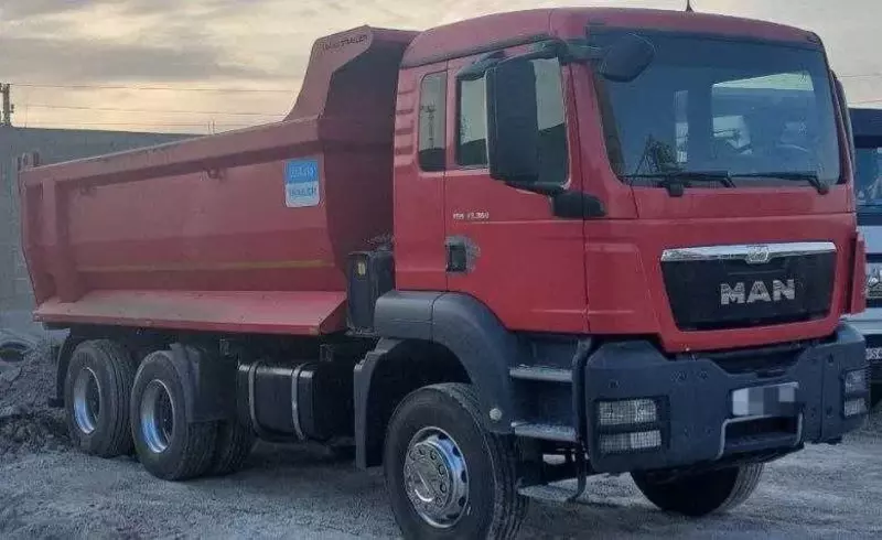 Дорожный самосвал "MAN" 20 тн (Китай) 80 км - 1200.2 тн/км