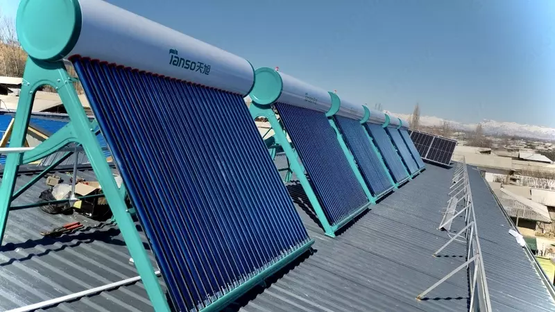 Quyosh kollektori "suv isitgichi" bosimsiz 300 litr