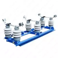 Разъединитель высоковольтный РЛНД -1-10 II/400 УХЛ1 с приводом ПРНЗ с гибкой связью