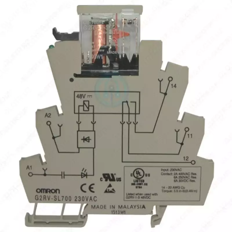 Omron G2RV elektromexanik orni