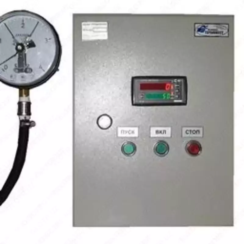 ШКАФ УПРАВЛЕНИЯ КОМПРЕССОРОМ И СМЕСИТЕЛЕМ