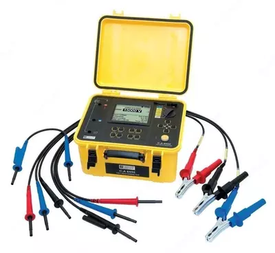 C.A 6555-15 kv DC gacha bolgan izolyatsiyaga qarshilik olchagich