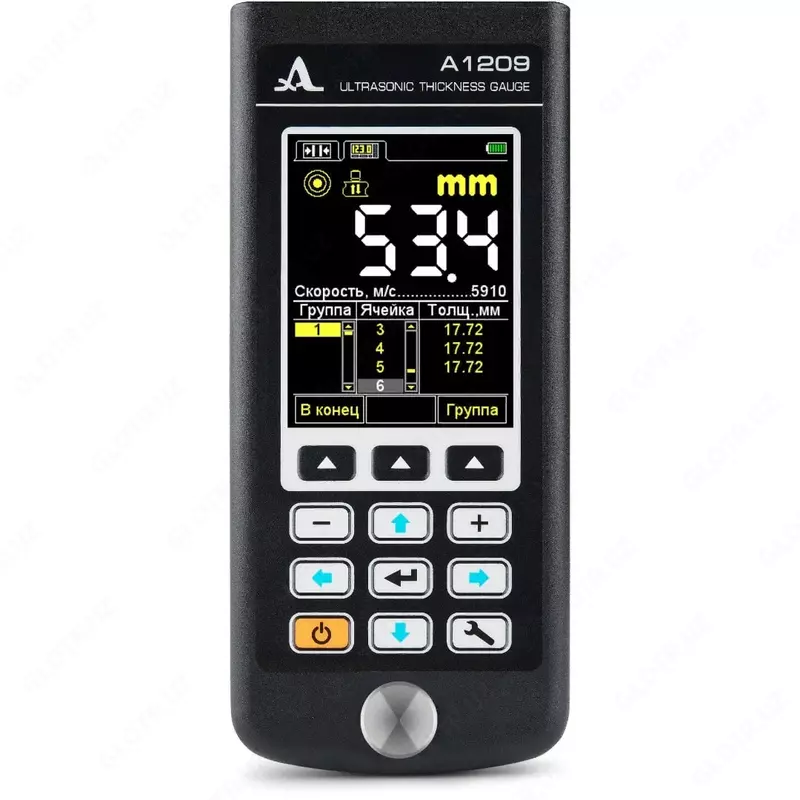  УЛЬТРАЗВУКОВОЙ ТОЛЩИНОМЕР А1209 - 