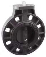 ДИСКОВЫЙ ПОВОРОТНЫЙ ЗАТВОР КПР-Б9 С РУЧНЫМ ПРИВОДОМ