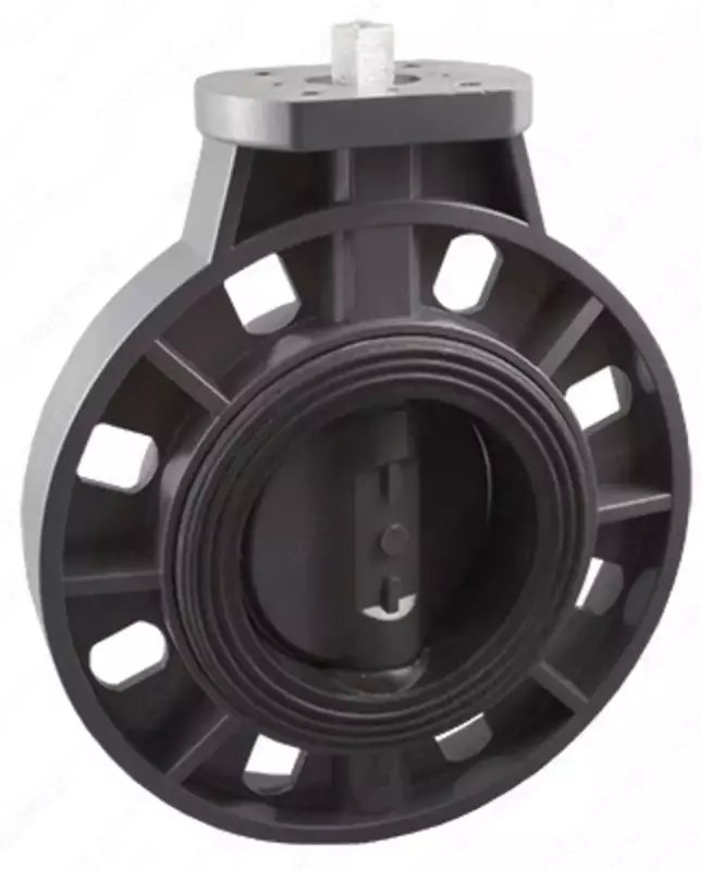 ДИСКОВЫЙ ПОВОРОТНЫЙ ЗАТВОР КПР-Б9 С РУЧНЫМ ПРИВОДОМ