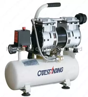 КОМПРЕССОР ПОРШНЕВОЙ БЕЗМАСЛЯНЫЙ МАЛОШУМНЫЙ OTS-600 8L