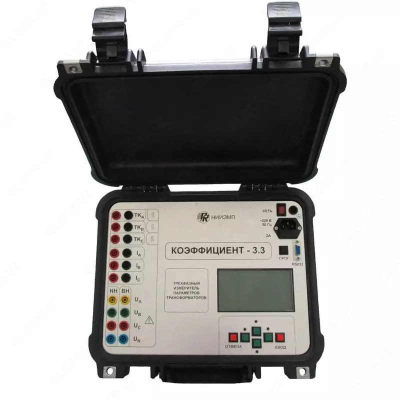 Коэффициент-3.3 — трехфазный измеритель параметров трансформаторов (северное исполнение)