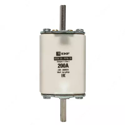 Предохранитель ППН- 37-50 63А габарит 2 УХЛ3 на держателе